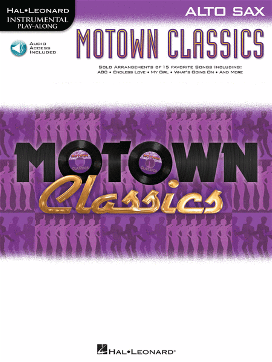 Motown Classics – Instrumental Play-Along Series Alto Saxophone scores gallery preview page 1