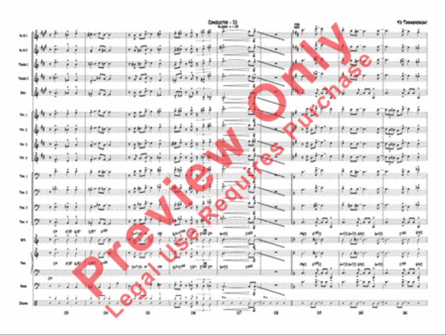 Yo Tannenbaum! Jazz Ensemble scores gallery preview page 23