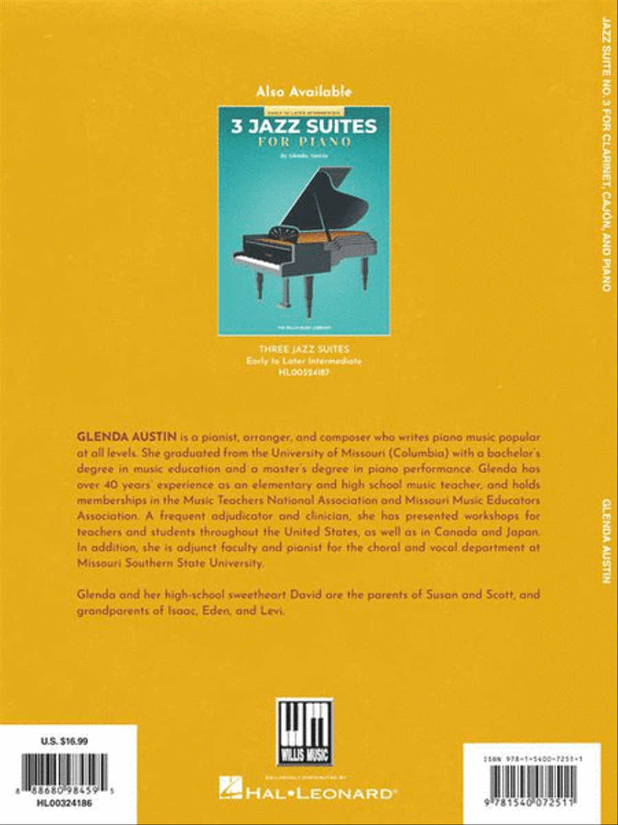 Jazz Suite No. 3 B-Flat Clarinet scores gallery preview page 7