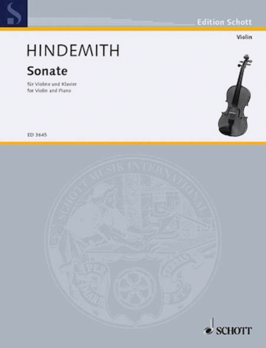 Sonata in C Major (1939) Violin Solo scores gallery preview page 1
