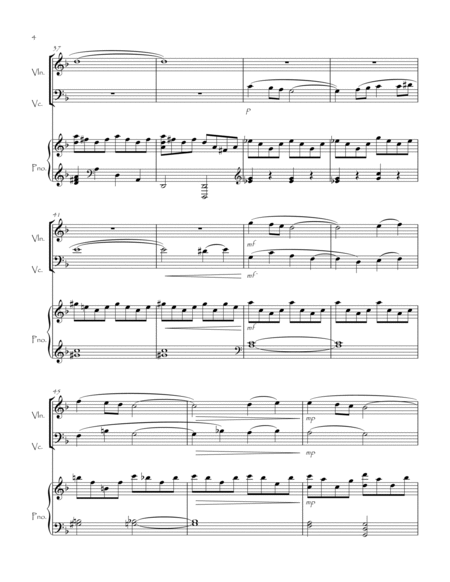 Reverie for Violin & Cello Duet with Piano image number null