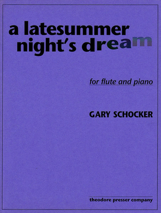 Book cover for A Latesummer Night's Dream