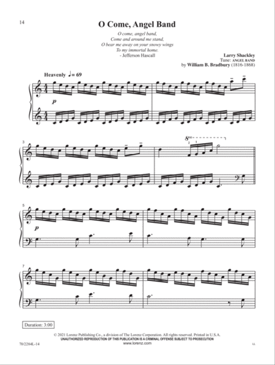 A Heart to Praise Piano Solo scores gallery preview page 5