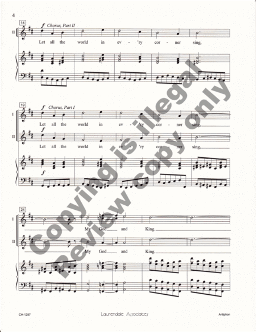 Antiphon 2-Part scores gallery preview page 10