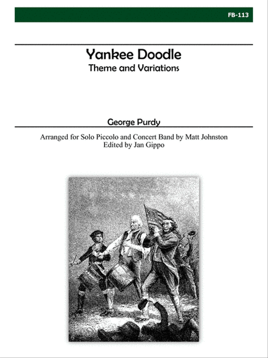 Yankee Doodle for Piccolo and Concert Band Concert Band scores gallery preview page 1