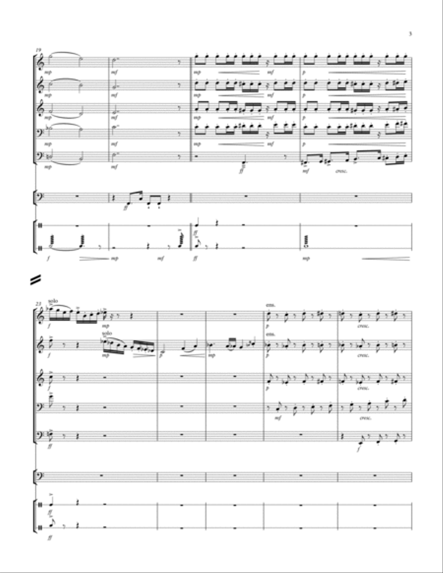 'Round About 'Round About Percussion Ensemble scores gallery preview page 3