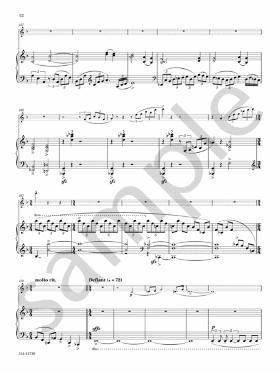 Wish Chamber Music scores gallery preview page 13