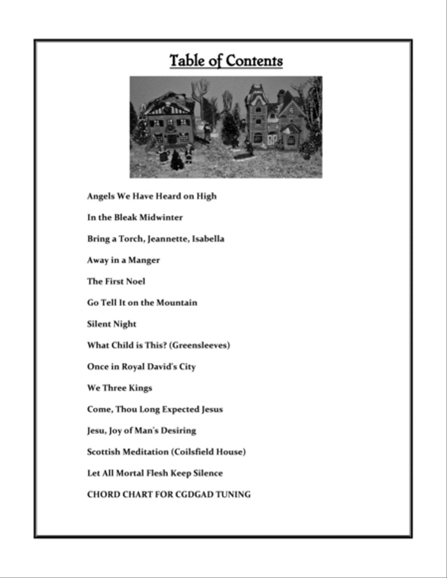 The Spirit of Christmas Guitar Book Acoustic Guitar scores gallery preview page 5