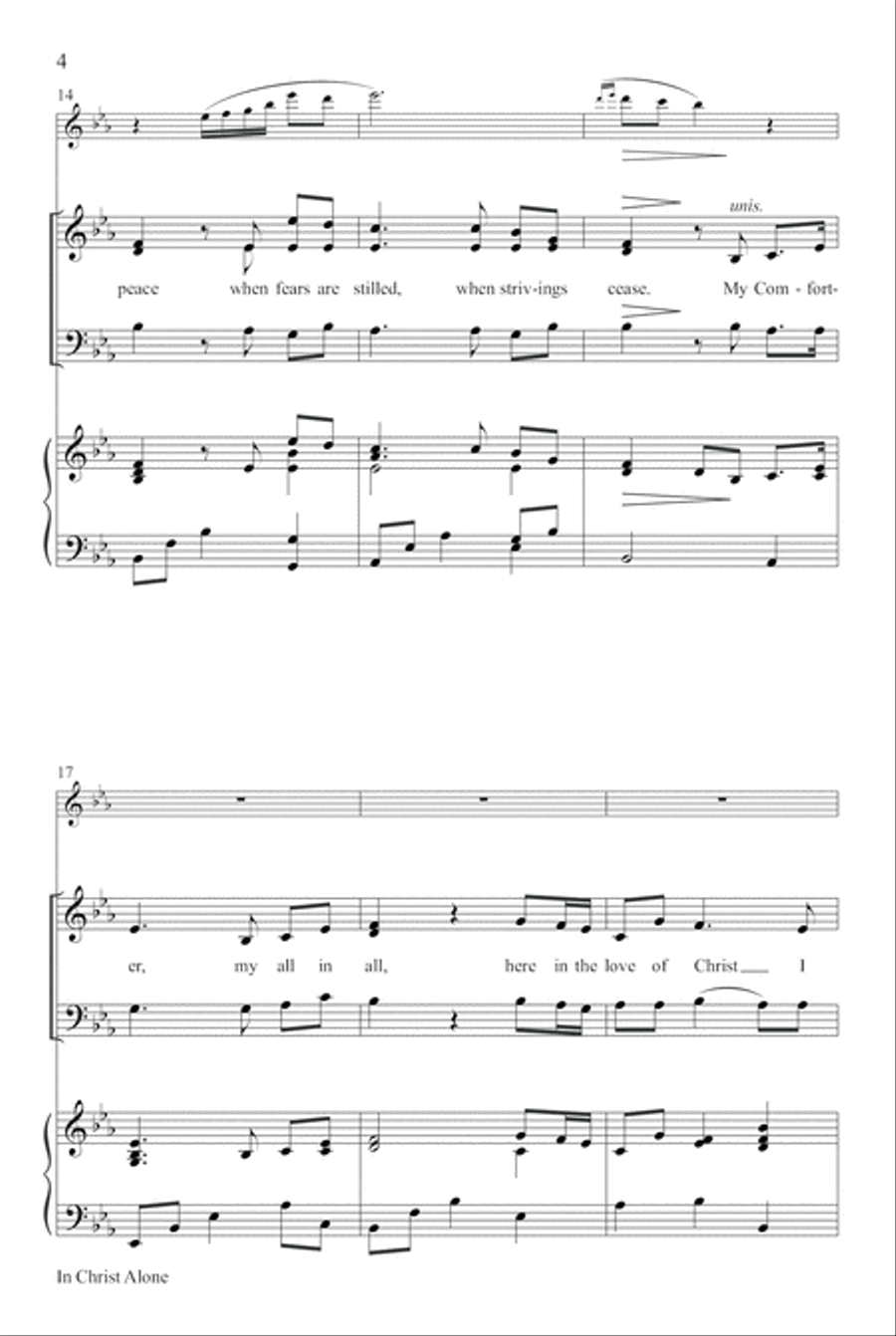 In Christ Alone In Christ Alone SA scores gallery preview page 4