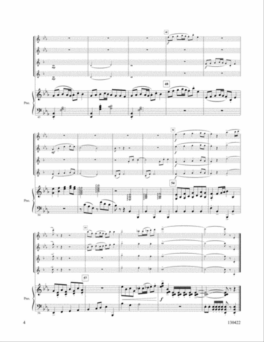 He Is Born The Divine Christ Child Woodwind Quartet scores gallery preview page 4