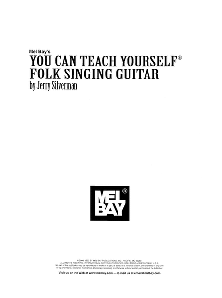 You Can Teach Yourself Folk Singing Guitar