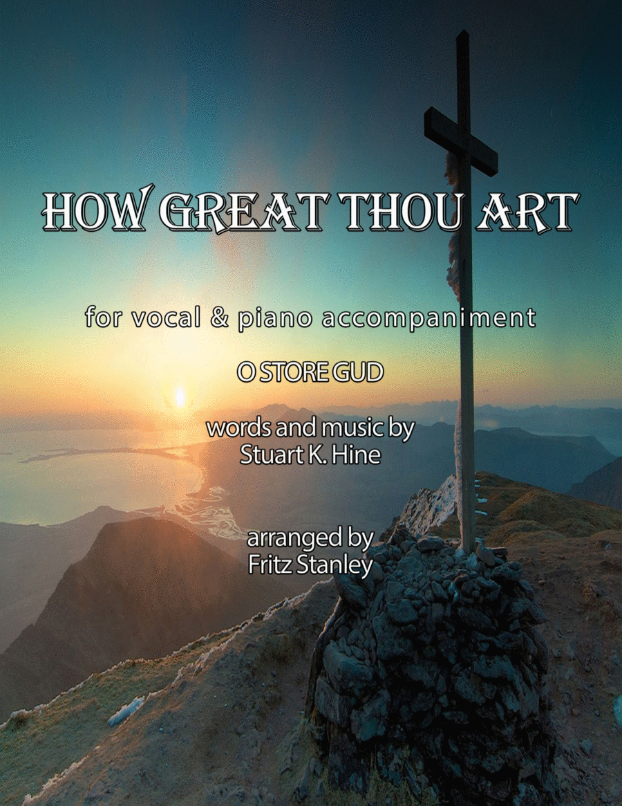 How Great Thou Art - Voice & Piano Accompaniment Voice scores gallery preview page 1