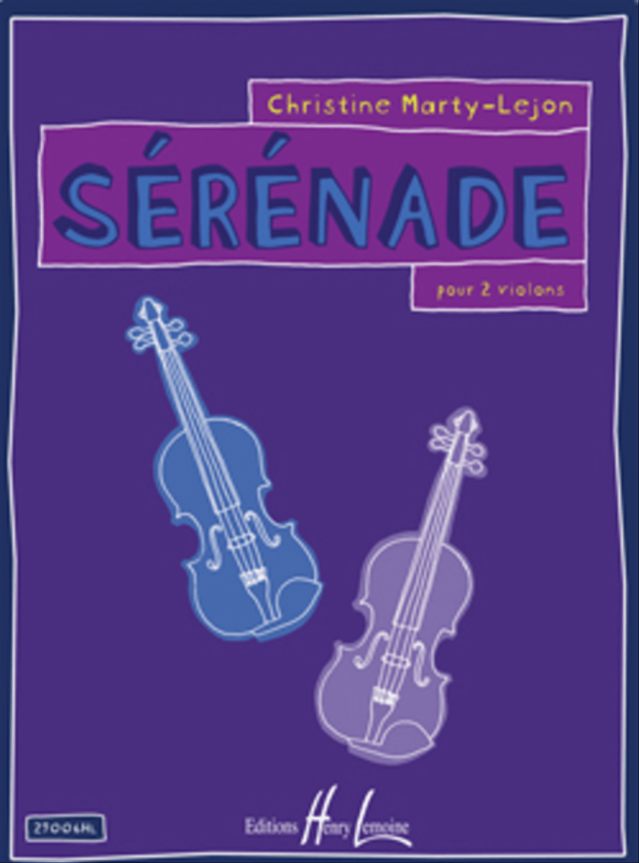 Serenade Violin scores gallery preview page 1