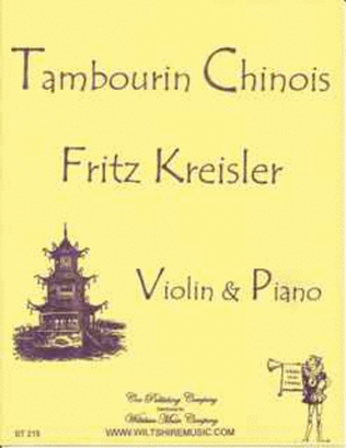 Book cover for Tambourin Chinois