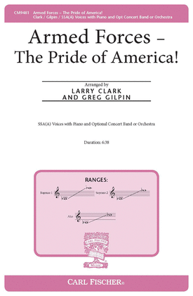 Book cover for Armed Forces — The Pride of America!