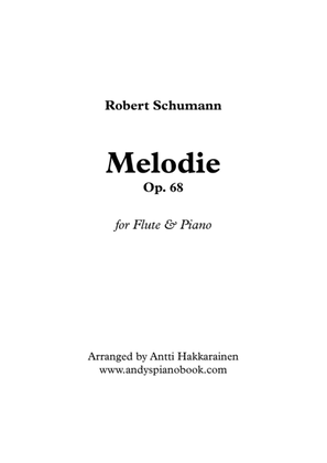 Book cover for Melody - Flute & Piano