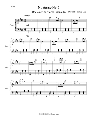 Nocturne No.5 C# Minor Op.144