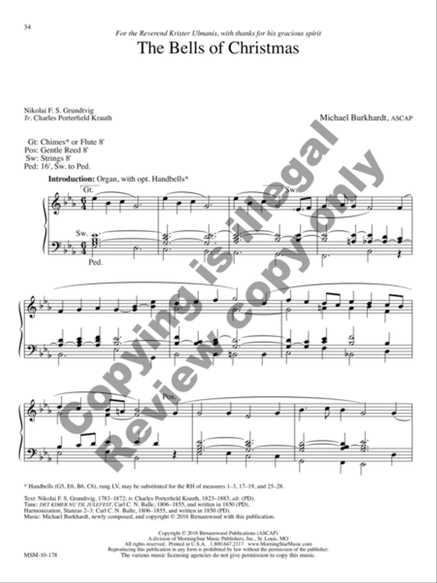 Festive Hymn Settings for Advent, Christmas, and Epiphany image number null