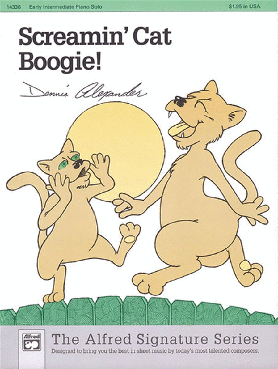Screamin' Cat Boogie! Piano Solo scores gallery preview page 1
