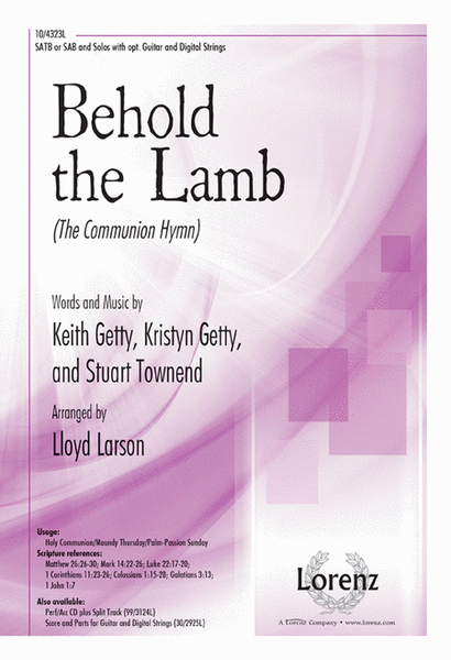 Behold the Lamb image number null