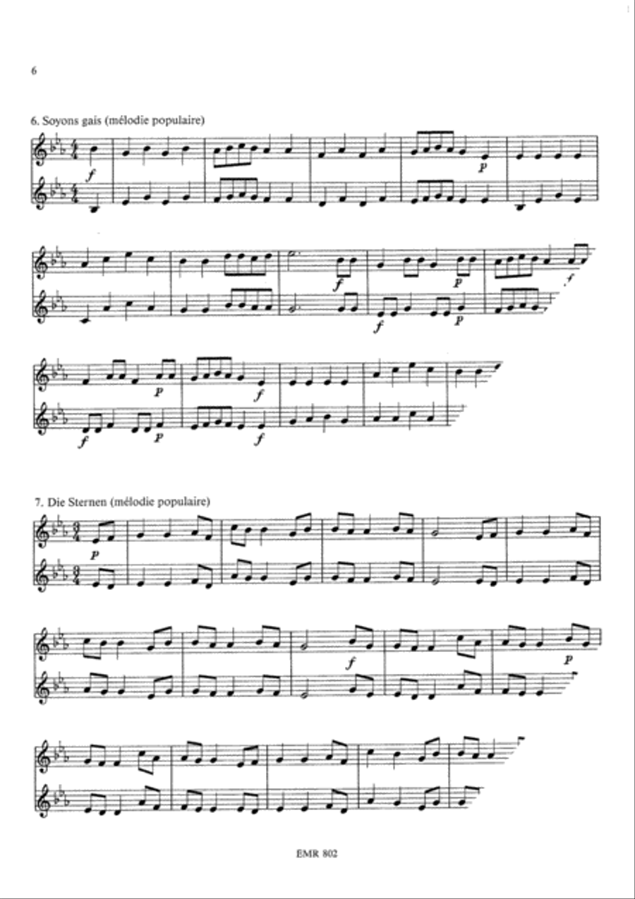 Duet Album Vol. 2 Euphonium Duet scores gallery preview page 7