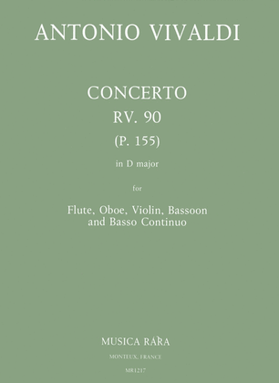 Book cover for Concerto in D major RV 90