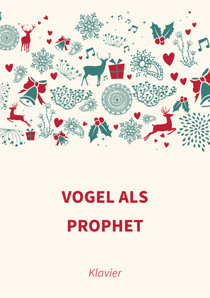Book cover for Vogel als Prophet