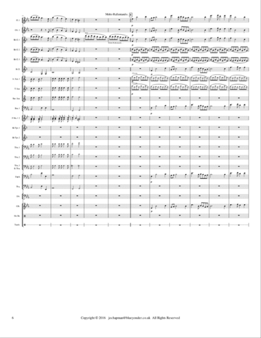 Christmas Carillon for Concert Band Concert Band scores gallery preview page 6