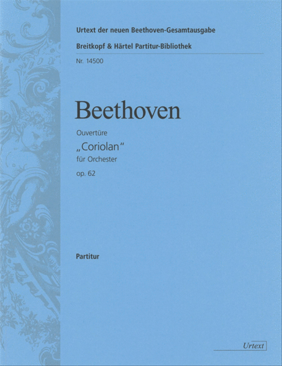 Coriolan Op. 62 Orchestra scores gallery preview page 1