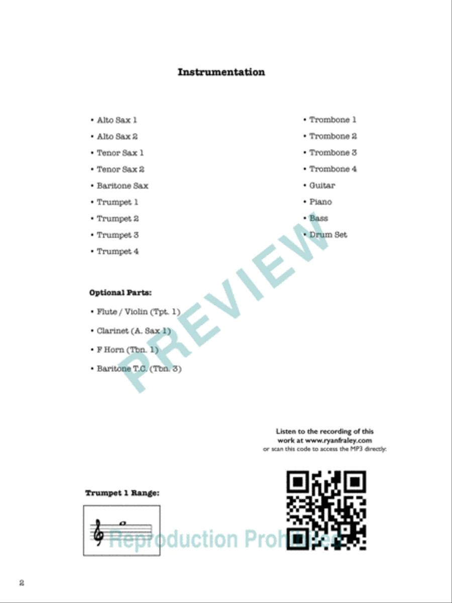 Holly & Ivy Holly & Ivy Jazz Ensemble scores gallery preview page 3