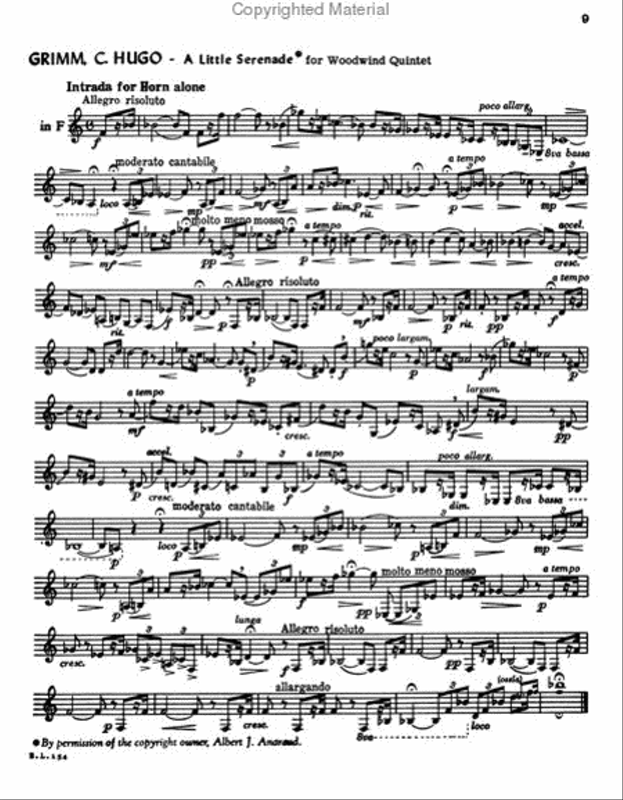 French Horn Passages, Volume 3 Horn scores gallery preview page 3