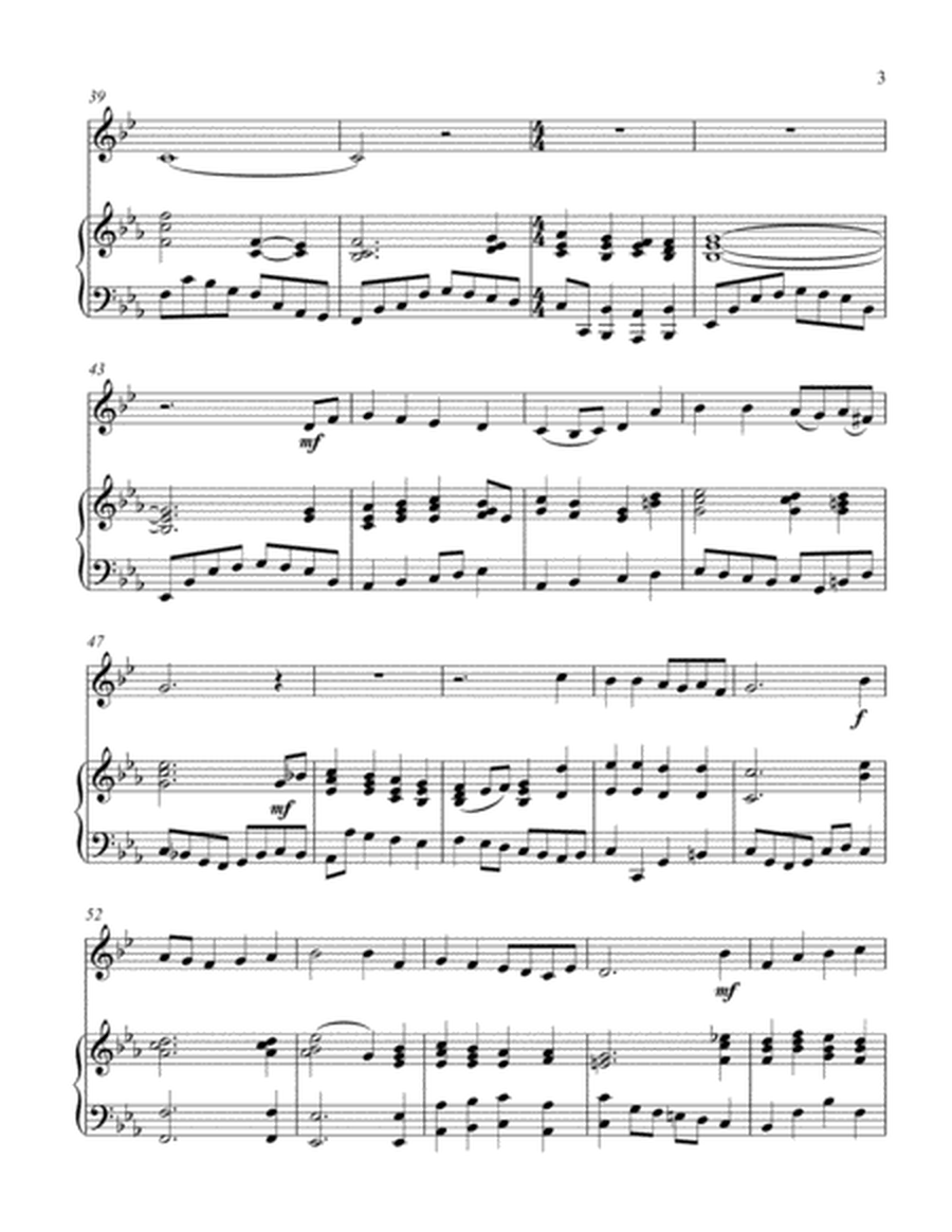 A Savior's Love (treble F instrument solo) image number null