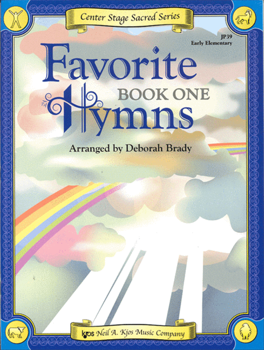 Favorite Hymns, Book One Easy Piano scores gallery preview page 1