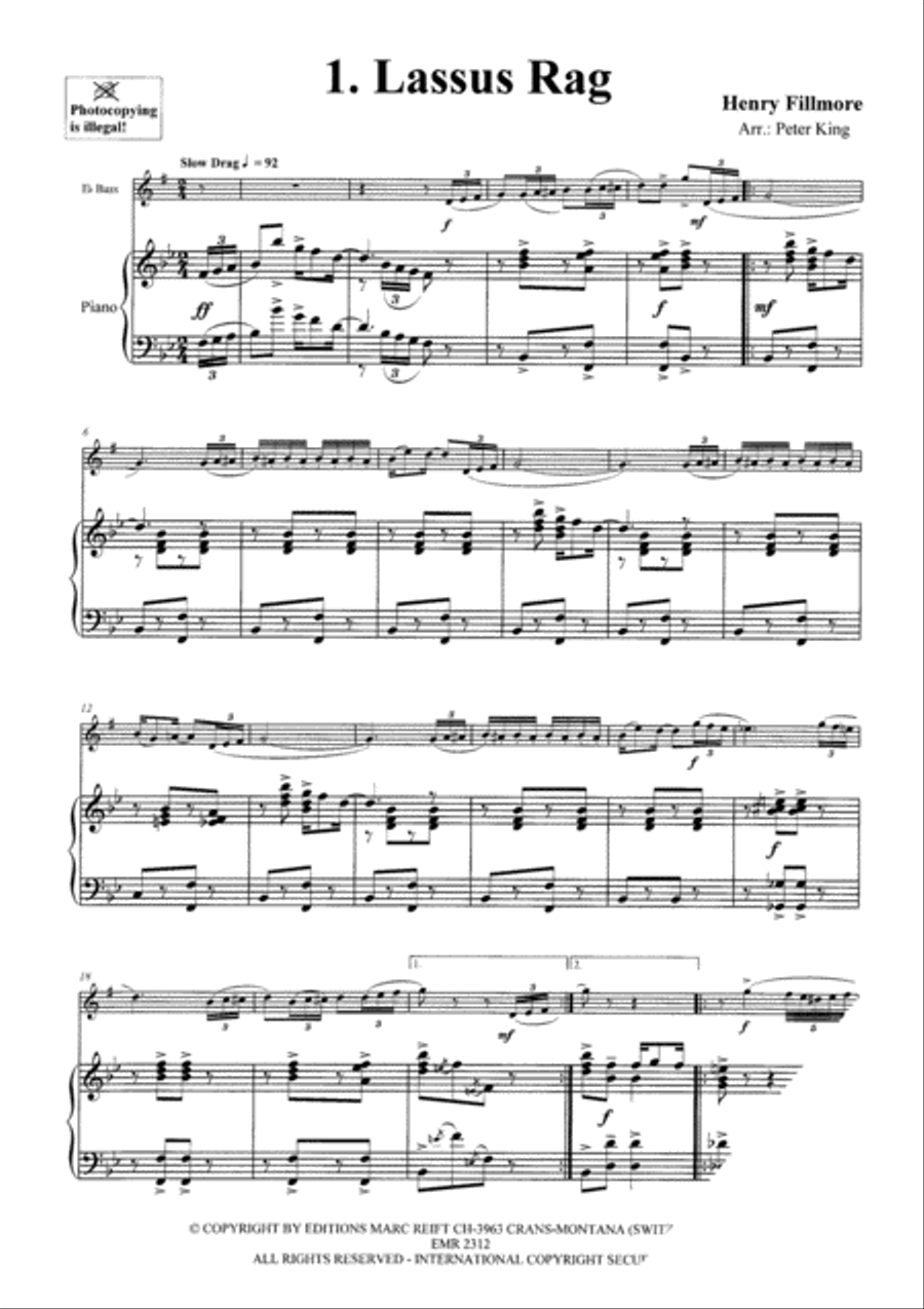 15 Rags 15 Rags Voice Solo scores gallery preview page 3