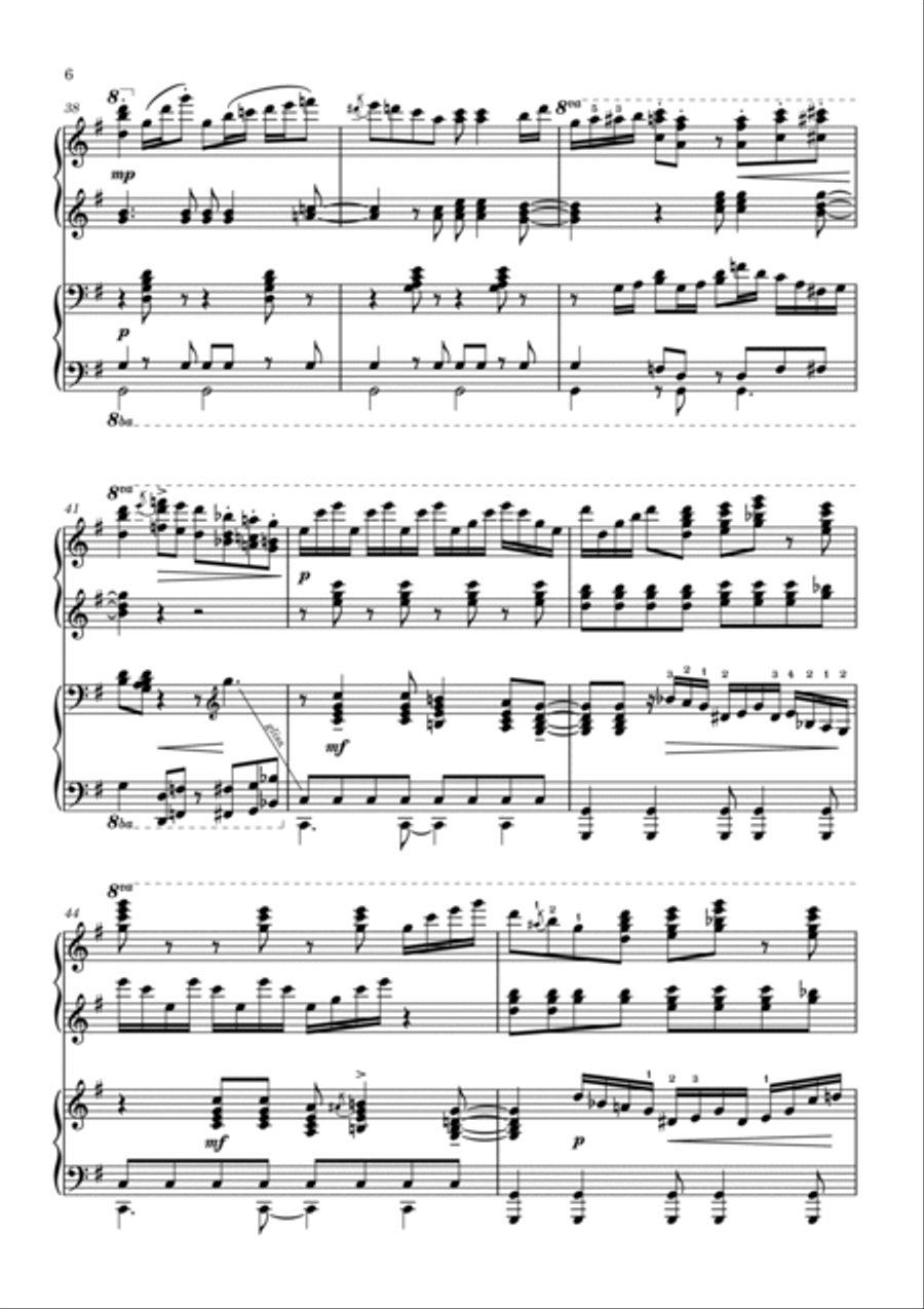 I'm A Believer Piano scores gallery preview page 6