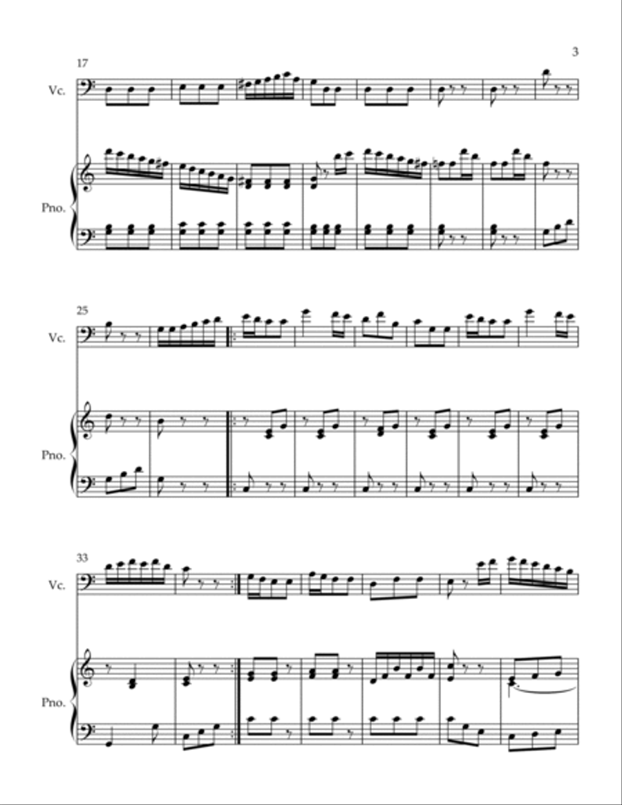 Vivace Piano scores gallery preview page 3