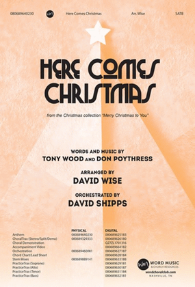 Book cover for Here Comes Christmas - Anthem