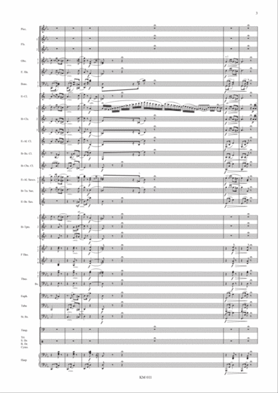 Hungarian Rhapsody No. 2 (A4) Concert Band scores gallery preview page 5