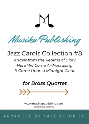 Jazz Carols Collection for Brass Quartet - Set Eight