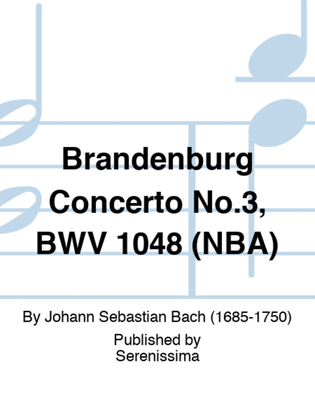 Brandenburg Concerto No.3, BWV 1048 (NBA)
