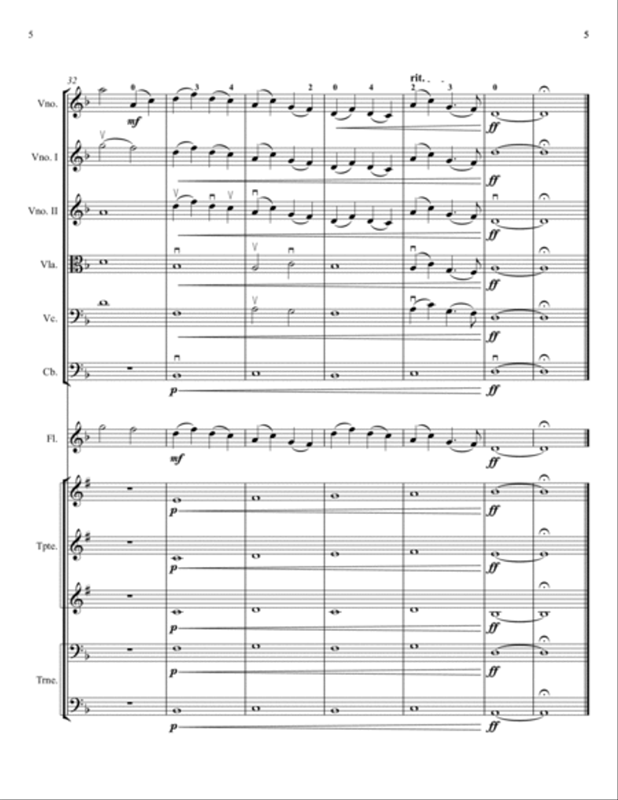 Kung Fu Panda Chamber Music scores gallery preview page 5