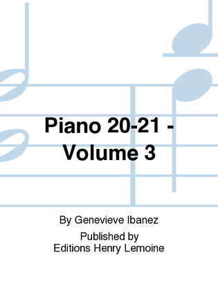 Piano 20-21 - Volume 3