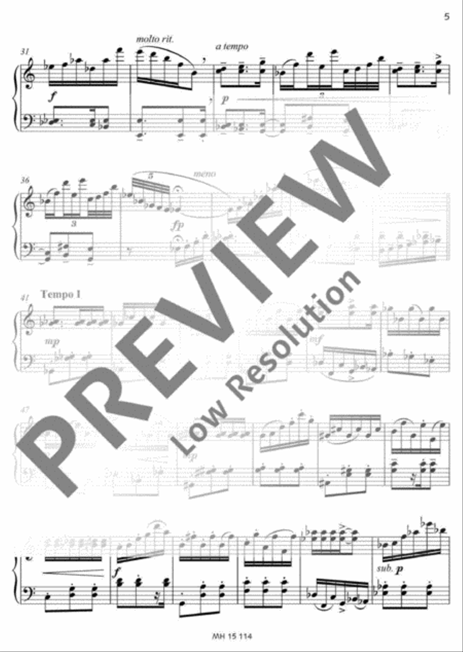 Frühlings-Partita Accordion scores gallery preview page 6