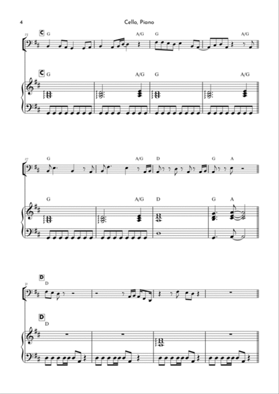 Under Pressure Piano scores gallery preview page 4