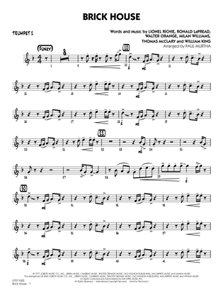 Book cover for Brick House (arr. Paul Murtha) - Trumpet 2