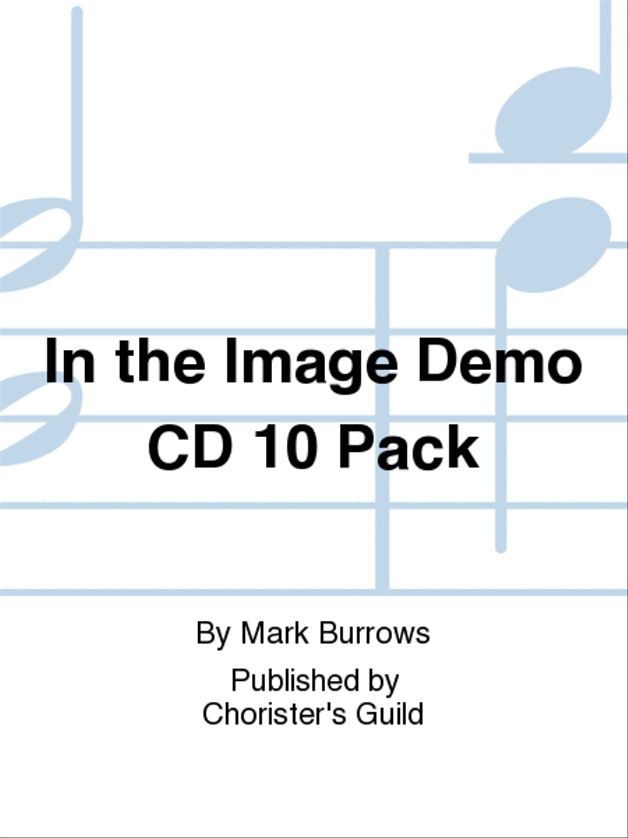 In the Image - Demo Recording 10-Pack Unison Choir scores gallery preview page 1