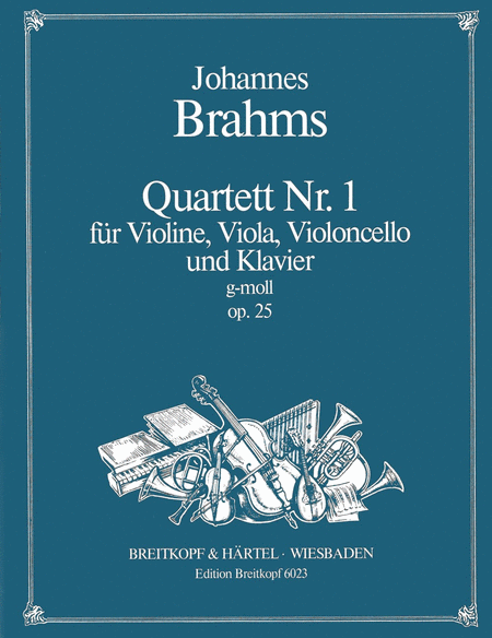 Klav.Quartett 1 g-moll op. 25