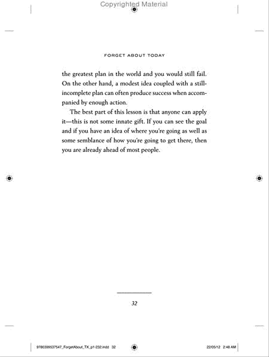Forget About Today Guitar scores gallery preview page 33