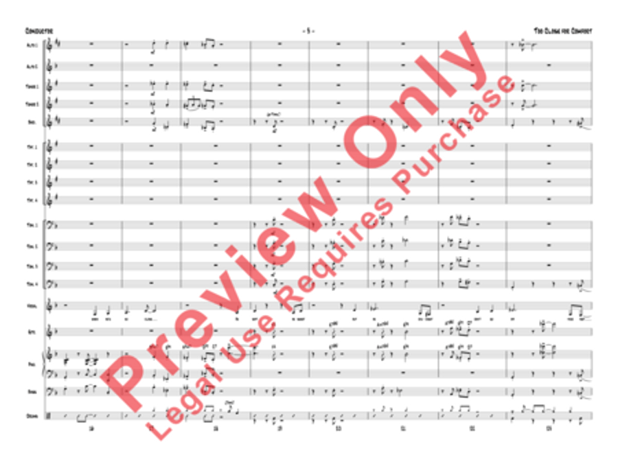 Too Close for Comfort Too Close for Comfort Jazz Ensemble scores gallery preview page 6