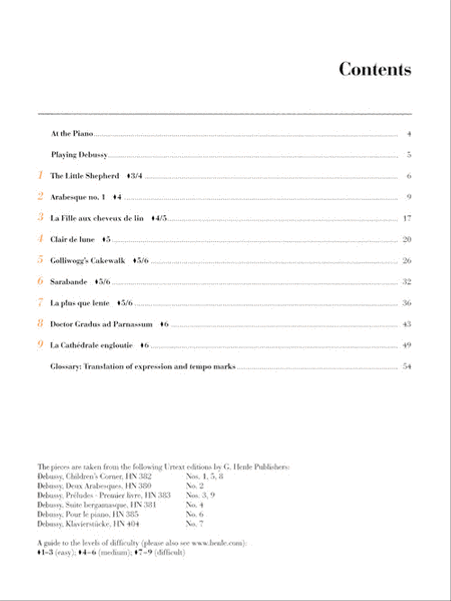 Debussy: At the Piano Debussy: At the Piano Piano Solo scores gallery preview page 2